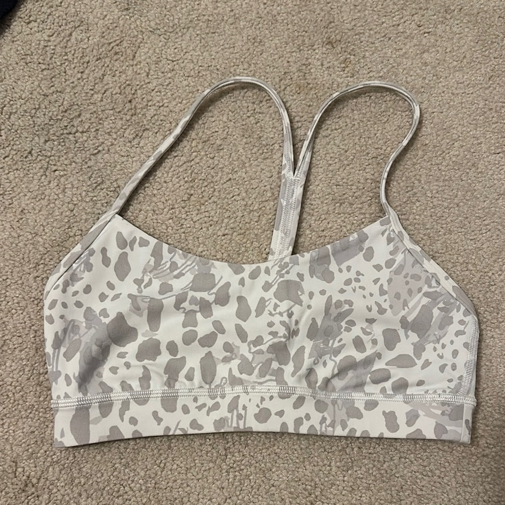 Lululemon Athletica Gray Sports Bra with Adjustable Straps